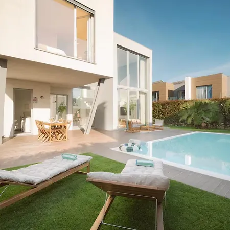 Luxury Designer Private Pool Bbq Ferienhaus Aroeira (Setubal)